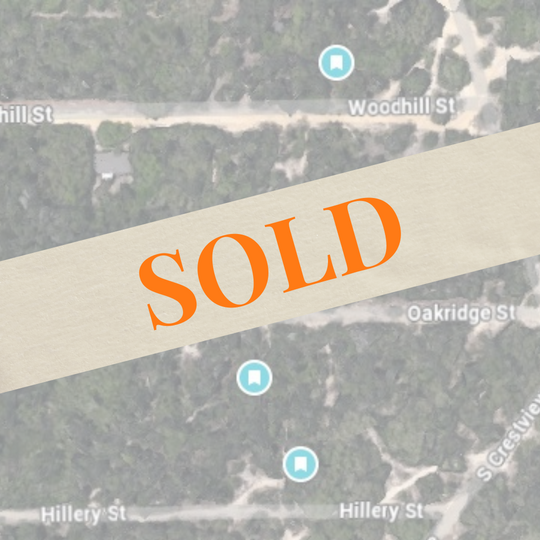 Investment Vacant Lots in Inverness, FL | 3 Lots | 0.23 acres each